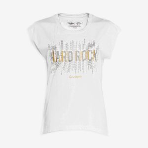 Women's Gold & Silver Crystal Tee