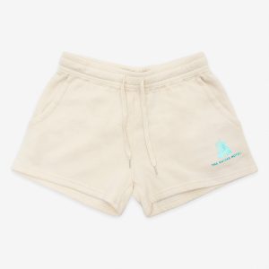 Guitar Hotel Adult Fit Drawstring Shorts in Bone