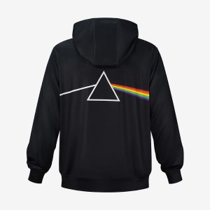 Pink Floyd Dark Side UPF Hoodie in Black